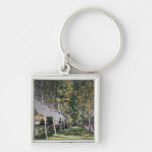 Alfred Sisley   The Walk Key Ring