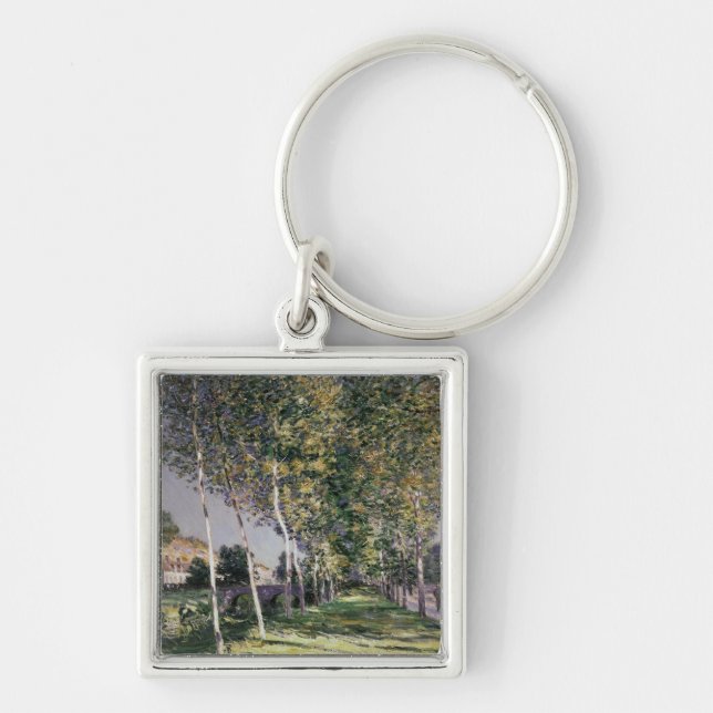 Alfred Sisley | The Walk Key Ring (Front)