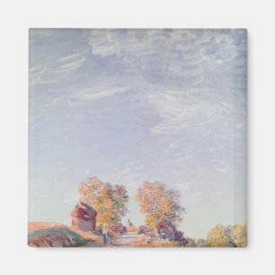 Alfred Sisley Uphill Road in Sunshine Magnet