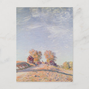 Alfred Sisley   Uphill Road in Sunshine Postcard