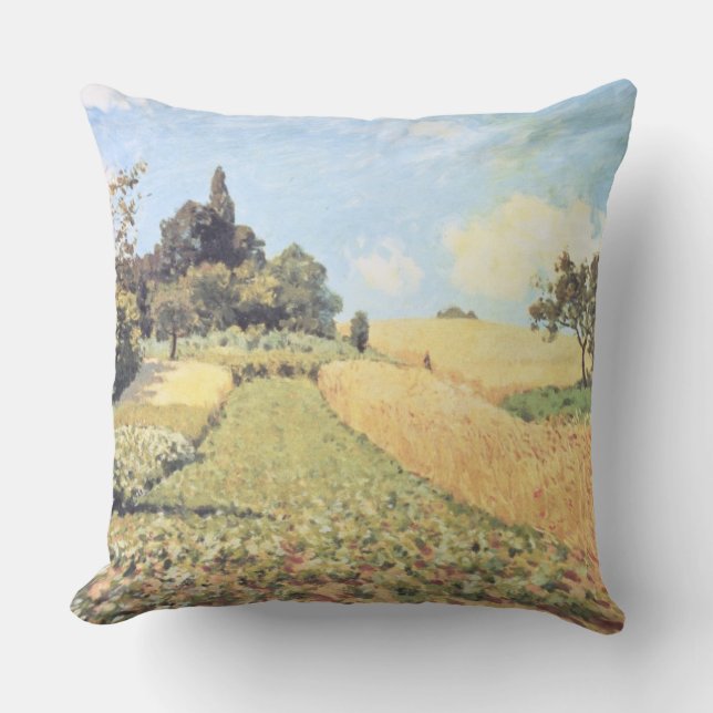 Alfred Sisley | Wheat Field Cushion (Front)