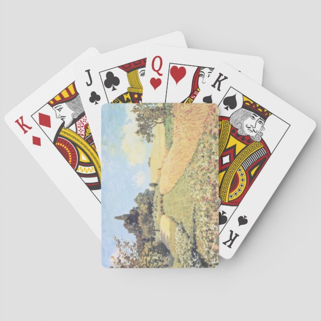 Alfred Sisley | Wheat Field Playing Cards (Back)