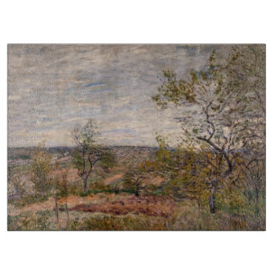 Alfred Sisley - Windy Day at Veneux Cutting Board