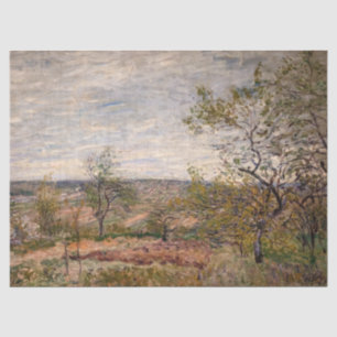 Alfred Sisley - Windy Day at Veneux Tissue Paper
