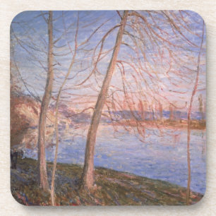 Alfred Sisley Winter Morning Coaster