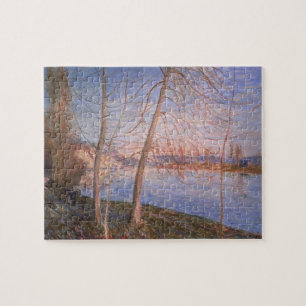 Alfred Sisley Winter Morning Jigsaw Puzzle