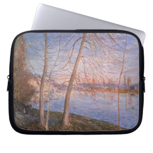 Alfred Sisley Winter Morning Laptop Sleeve