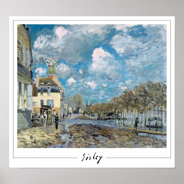 Alfred Sisley Zedign Art Poster #316 (Front)