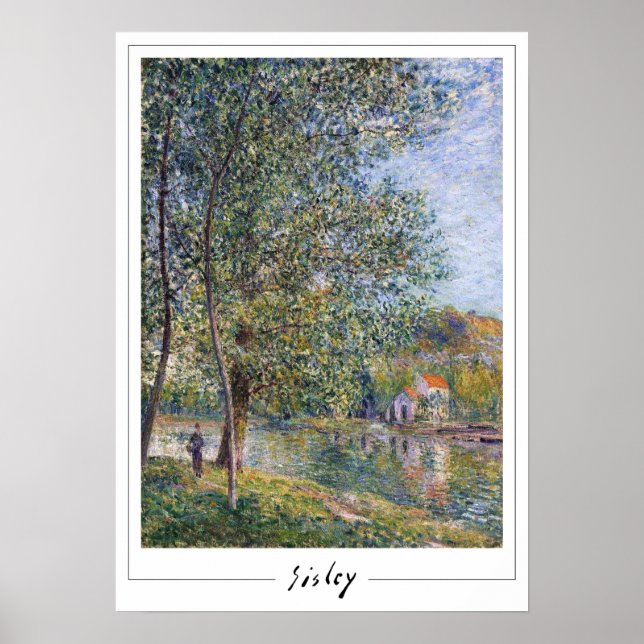Alfred Sisley Zedign Art Poster #345 (Front)