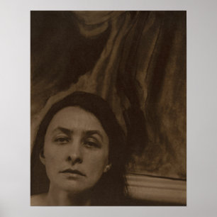 Alfred Stieglitz Georgia O’Keeffe Portrait Poster
