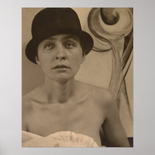 Alfred Stieglitz Georgia O’Keeffe Portrait Poster
