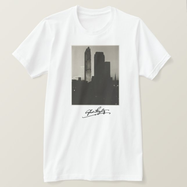 Alfred Stieglitz: New York from the Shelton T-Shirt (Design Front)
