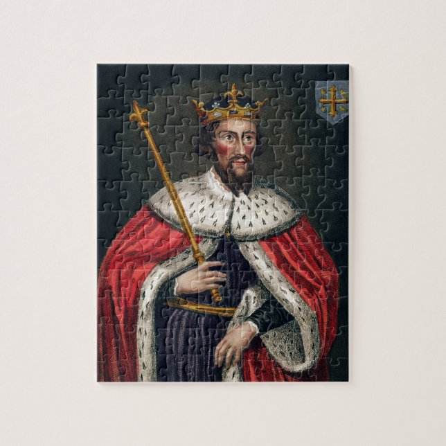 Alfred the Great (849-99), after a painting in the Jigsaw Puzzle (Vertical)