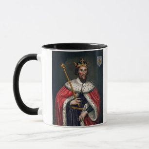 Alfred the Great (849-99), after a painting in the Mug