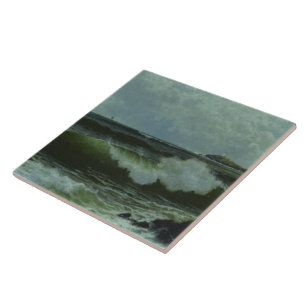 Alfred Thompson Bricher Vintage Seacape  Ceramic Tile