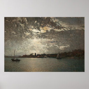 Alfred Wahlberg - Moonlight Mood, The Stockholm Poster