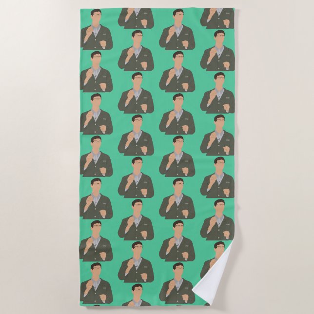 Algae  beach towel (Front)