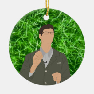 Algae Ceramic Ornament