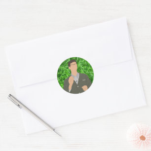 Algae Classic Round Sticker
