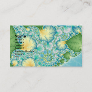 Algae - Fractal Business Card