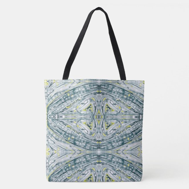 Algae Under Glass Tote Bag (Front)