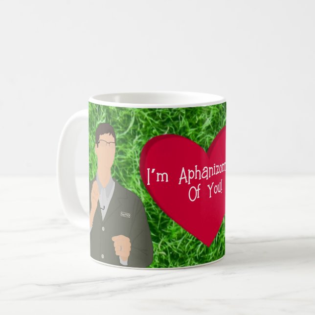 Algae Valentine Coffee Mug (Front Left)