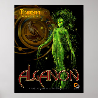 Alganon Triasha Deity Poster
