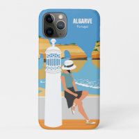 Algarve beach girl travel vintage style