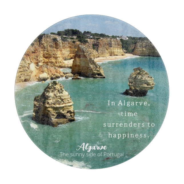 Algarve beach vacation in Portugal Cutting Board (Front)