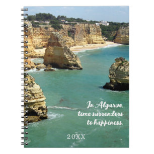 Algarve beach vacation in Portugal Notebook