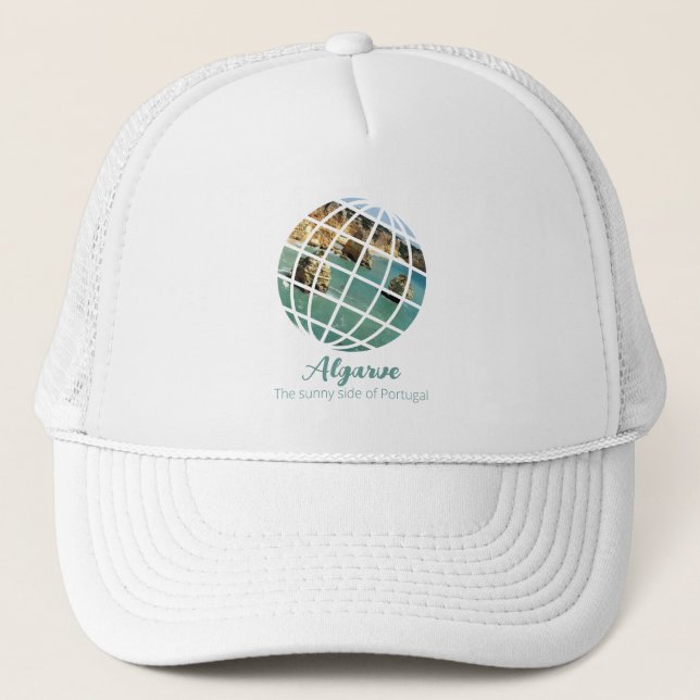 Algarve beach vacation in Portugal Trucker Hat (Front)