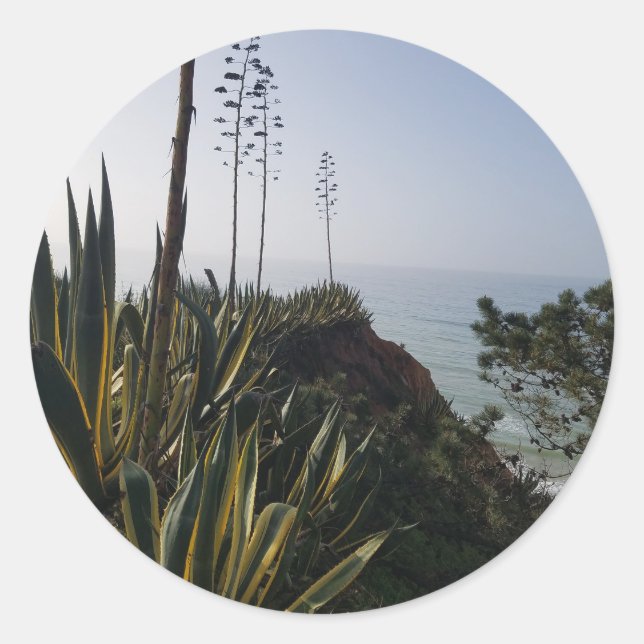 Algarve Coast Classic Round Sticker (Front)