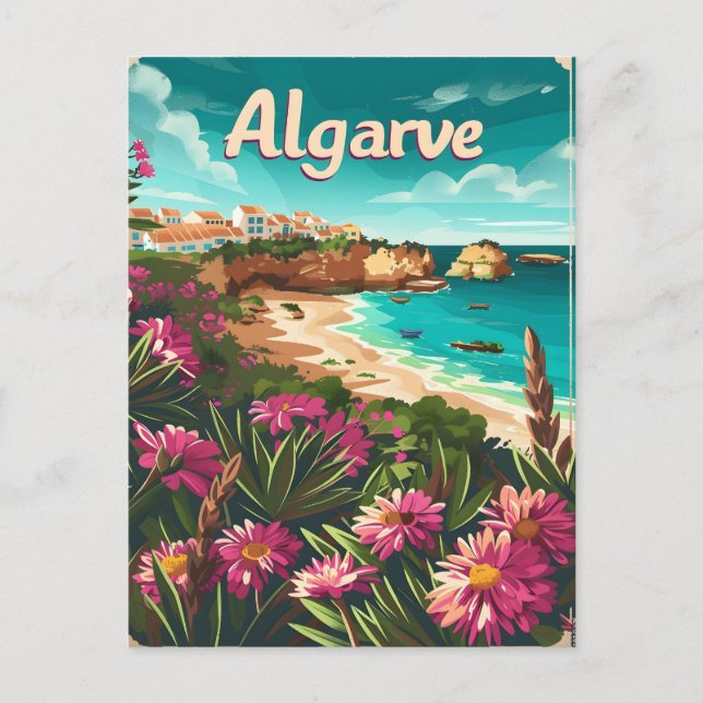 Algarve Coast Postcard (Front)