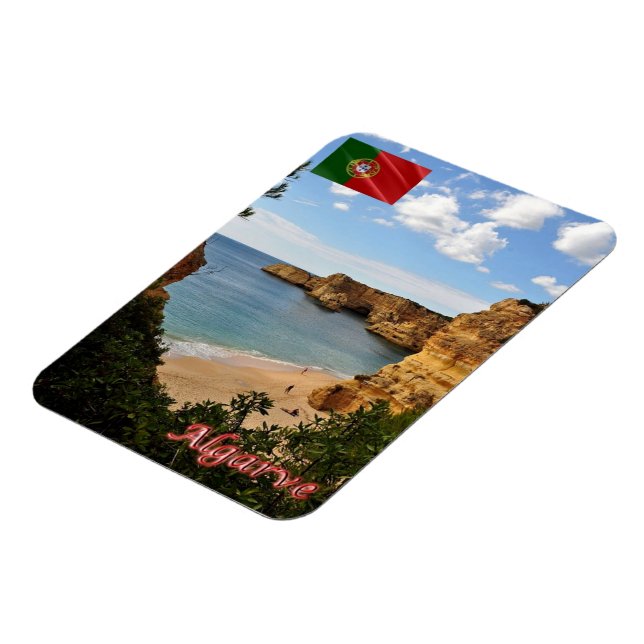 Algarve - Marinha beach - Portugal - Magnet (Left Side)