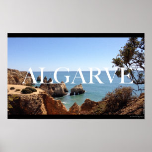 Algarve – Portugal – Beach – Strand – Sea – Meer Poster