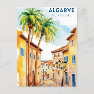 Algarve Portugal Scenic Postcard – Coastal Travel 