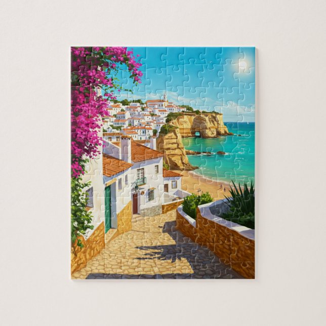 Algarve Portugal Travel Jigsaw Puzzle (Vertical)