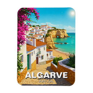 Algarve Portugal Travel Magnet