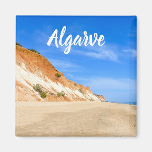 Algarve Praia da Falesia in Portugal Souvenir Magnet