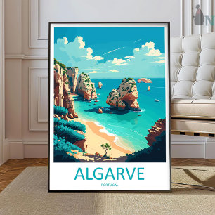 Algarve Travel Print Wall Art Algarve Wall Hanging