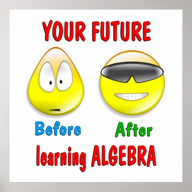 Algebra Future Poster (Front)