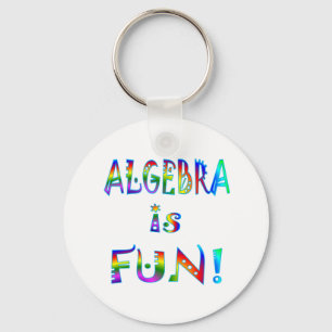 Algebra is Fun Key Ring