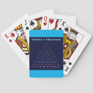 Algebra: Pascal's Triangle Playing Cards