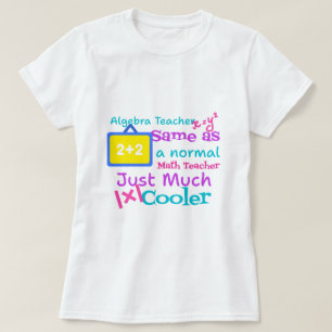 Algebra teacher same as a normal Math teacher  T-Shirt