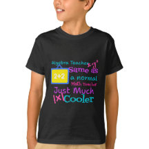 Algebra teacher same as a normal Math teacher 
