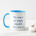 Algebraic Topology: Mug isn't simply connected<br><div class="desc">According to Algebraic Topology,  a mug is not a topological space that has the property of being simply connected,  because not every path in this space can be "continuously deformed to a single point".</div>