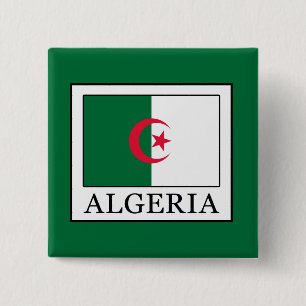 Algeria 15 Cm Square Badge