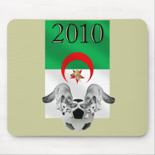 Algeria 2010 Les Fennecs football flag Mouse Pad