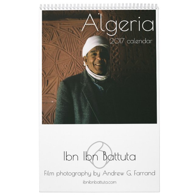 ALGERIA 2017 calendar by Ibn Ibn Battuta (English) (Cover)
