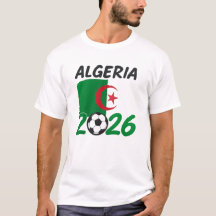 Algeria 2026 Soccer Fan Design with Crescent Star 